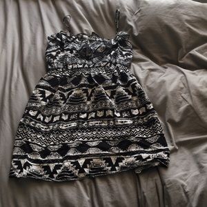 Tribal print dress